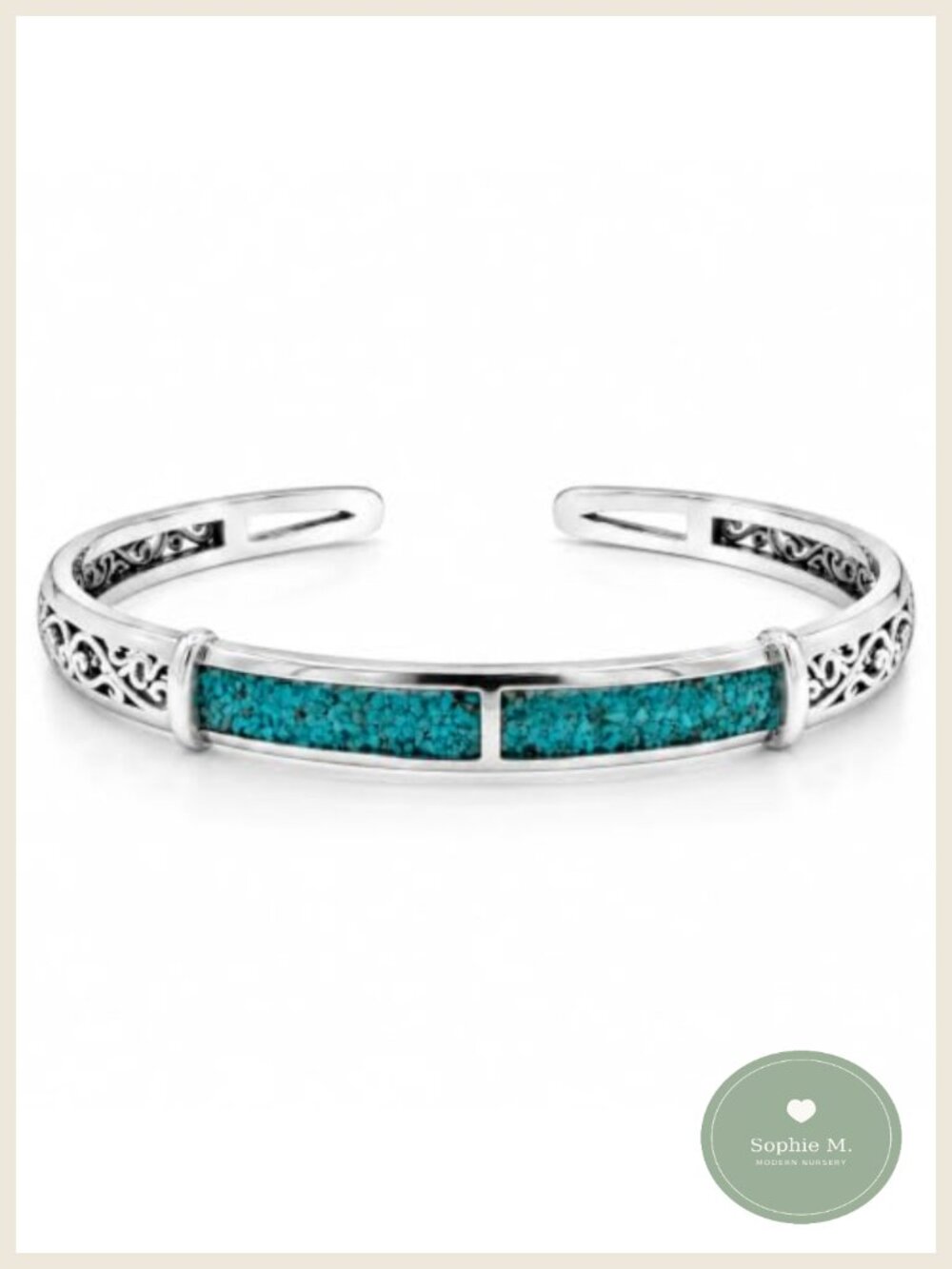 Genuine Turquoise 925 Sterling Silver Cuff Bracelet Oxidized Adjustable Open